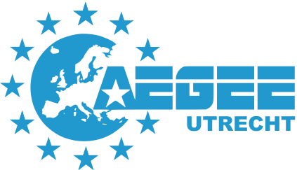 AEGEE Utrecht Logo Blauw